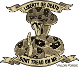 VF Don’t Tread On Me Decal