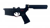 Enhanced VF Engraved PSA PA-15 Stealth Lower - Gold/Red