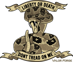 VF Don’t Tread On Me Decal