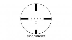 Sig Sauer WHISKEY3 2-7X32 BDC-1 Quadplex Reticle
