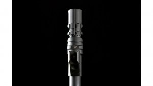 The JCOMP Gen2 barrel muzzle brake for AR .223/5.56mm features recoil management and flash reduction.