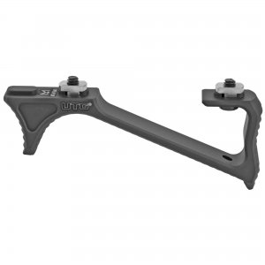 The UTG Ultra Slim Angle Foregrip MLOK is lightweight, ergonomic, and has a slim profile with machined grip serrations.