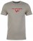 Men's classic, crew neck fitted short sleeve T-shirt with custom graphic Valor Forge Insignia logo on the front and Three Percent graphic on the back