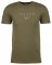 Men's classic, crew neck fitted short sleeve T-shirt with custom graphic Valor Forge Insignia logo on the front and Three Percent graphic on the back