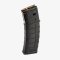 A 40-round 5.56x45 NATO (.223 Remington) polymer AR15 magazine.