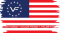 VF 13 Star Flag Red White Blue Decal