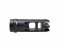 The King-Comp for AR .223/5.56mm is a cross between a compensator and a muzzle brake or effective “combo” muzzle device