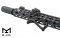The UTG Ultra Slim Angle Foregrip MLOK is lightweight, ergonomic, and has a slim profile with machined grip serrations.