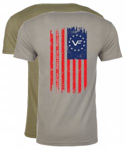 Valor Forge Red, White & Blue US Flag Shirt